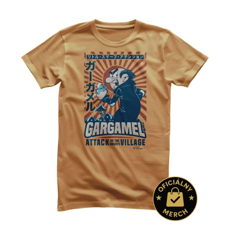 Smurfs - Gargamel Attack Of The Smurfs Village (tričko)