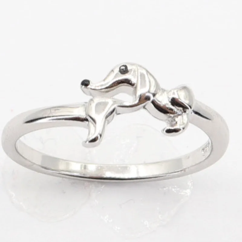 Strieborný prsteň KA R3336, 48