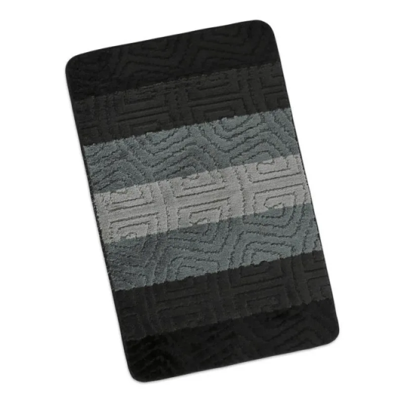 Bellatex koupelnová předložka ELLI, Spirála šedá - 60x100 cm