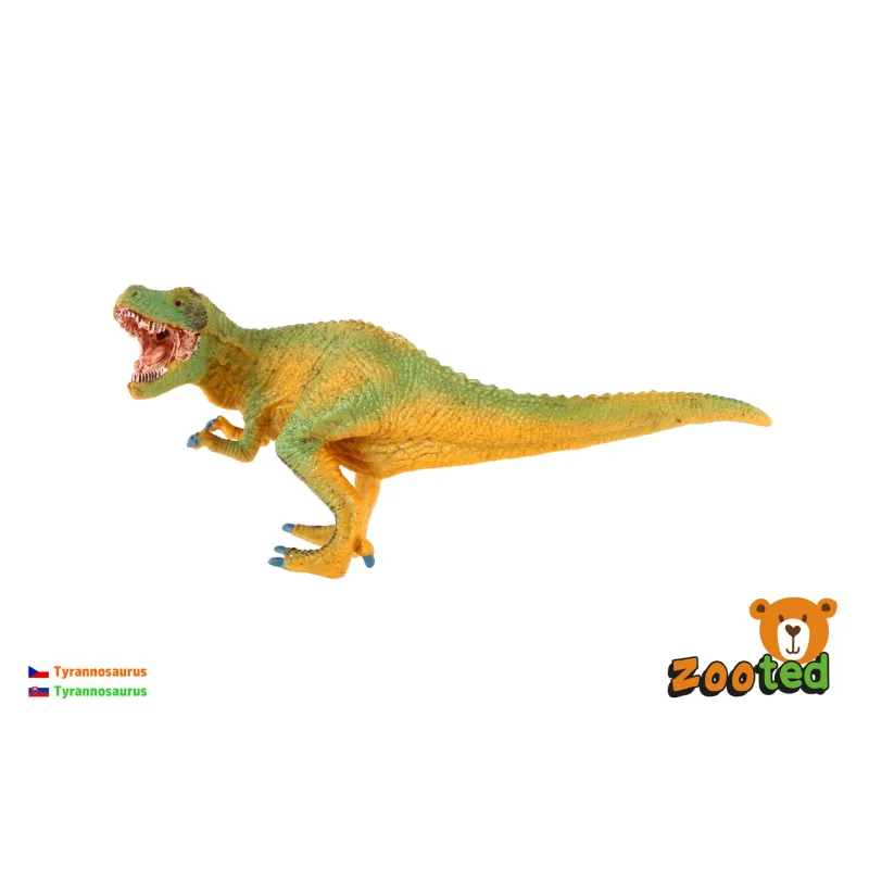 ZOOted Tyrannosaurus malý zooted plast 16cm v sáčku