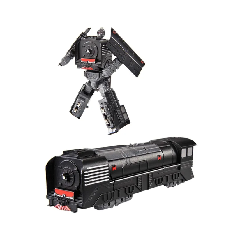 Rappa Kovový robot rozložiteľný lokomotíva čierna