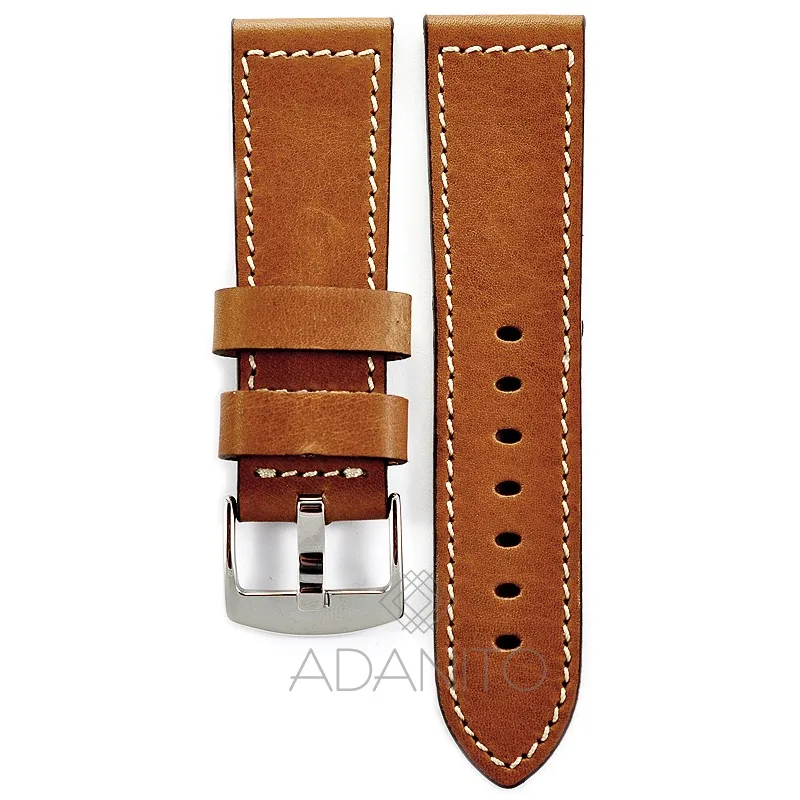 Snow-Calf - Kožený remienok na hodinky FLUCO 338-03-24