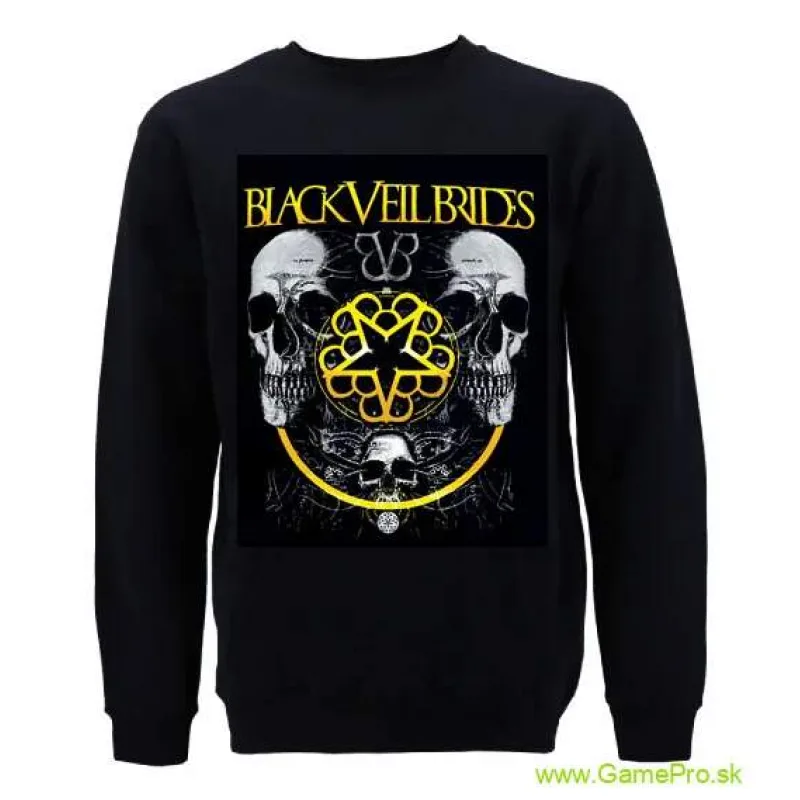 Black Veil Brides Hoodie Two Skulls