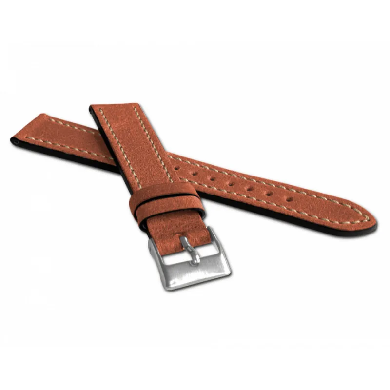 Kožený remienok na hodinky Retro Top Grain LAVVU LSWUH22