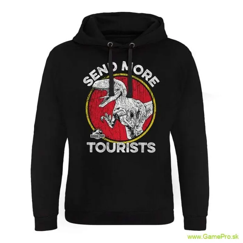 Jurassic Park Hoodie Send More Tourists