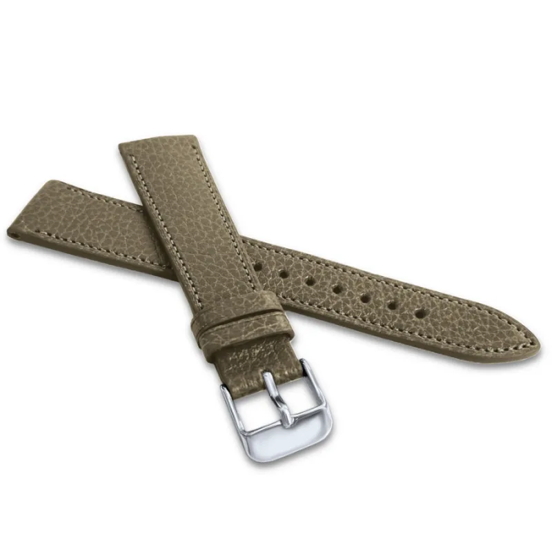 Béžový prešívaný remienok MEDITERRA z luxusnej kože TOP GRAIN - 20 LAVVU LSADF20