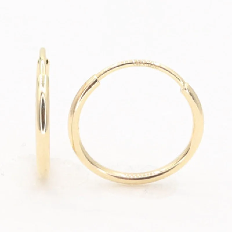 Zlaté náušnice krúžky KA OE605, 1.1 g, 1.10 g