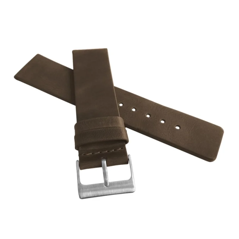 Kožený remienok na hodinky Plain Top Grain LAVVU LSCUC22