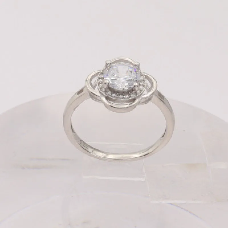 Strieborný prsteň s kameňom KA R2898, 59