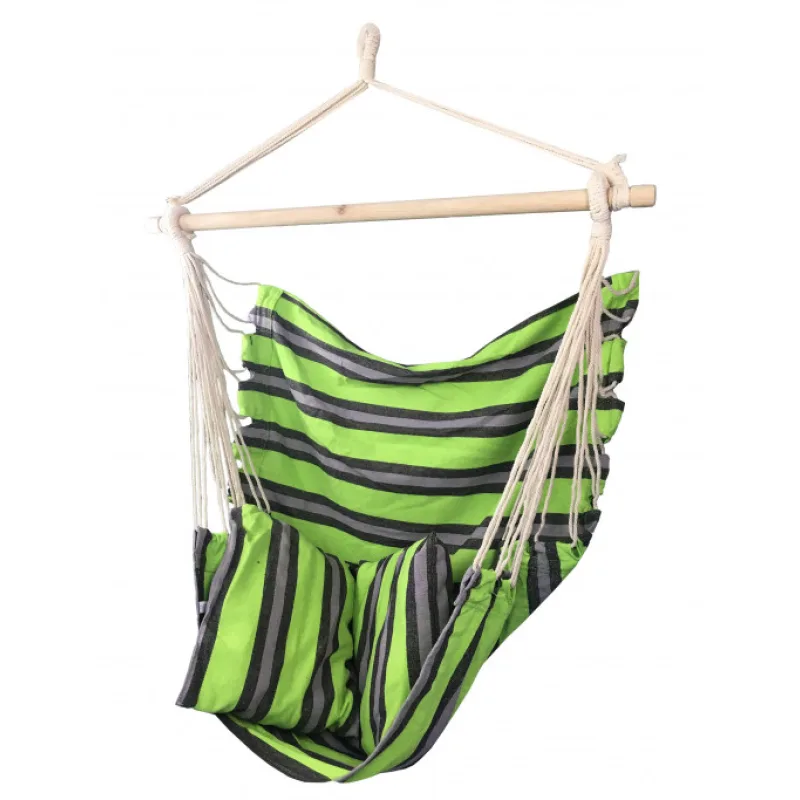 Sedco Závěsné houpací křeslo Swing, Zeleno-šedá, 100 kg