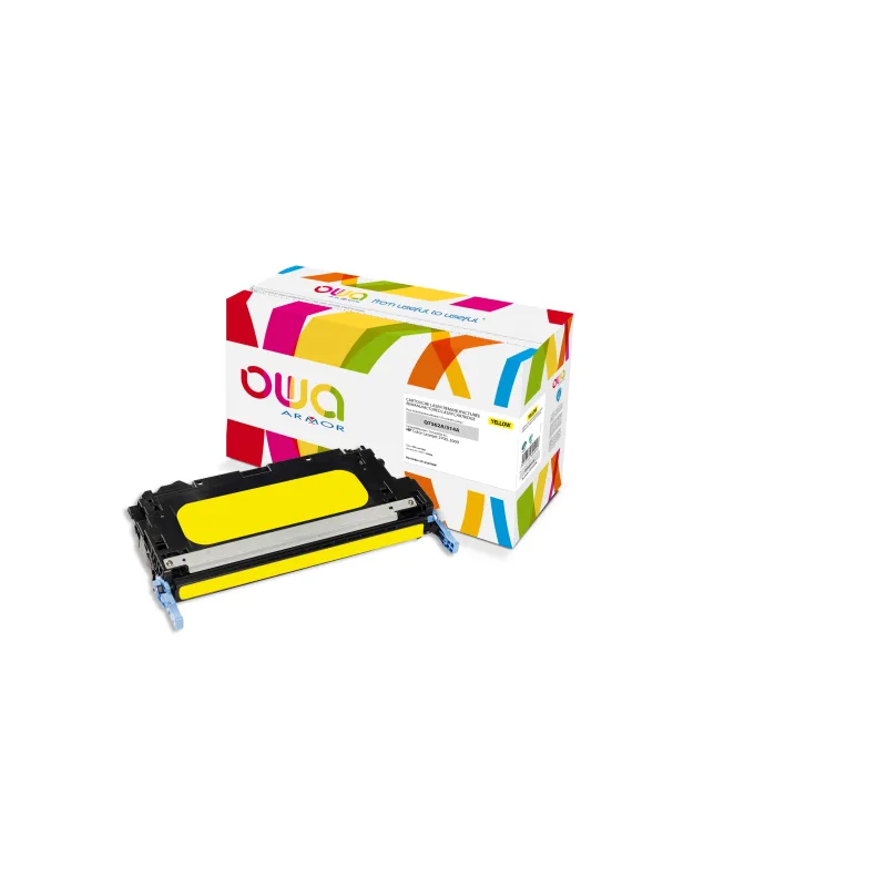 OWA Armor toner kompatibilní s HP Q7562A, 3500st, žlutá/yellow K12247OW