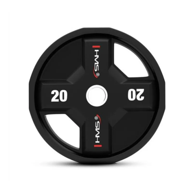 Olympijský polyuretanový kotouč HMS TPC20, 20 kg