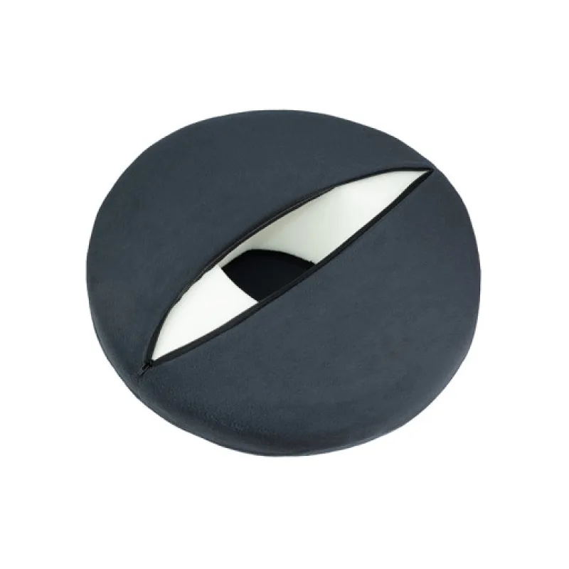 Bellatex anatomický sedák z Líné Visco pěny, Grafitový - průměr 40cm
