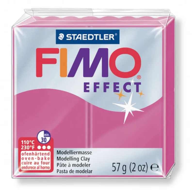 Staedtler FIMO efekt rubín 57g