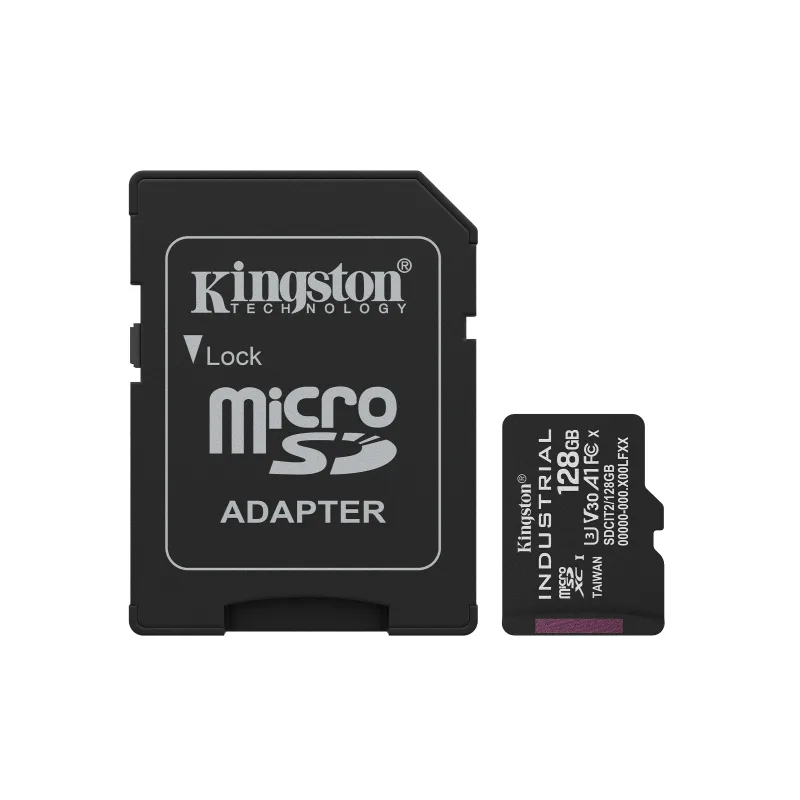 Kingston Industrial/Micro SDXC/128GB/UHS-I U3 / Class 10/+ Adaptér SDCIT2/128GB