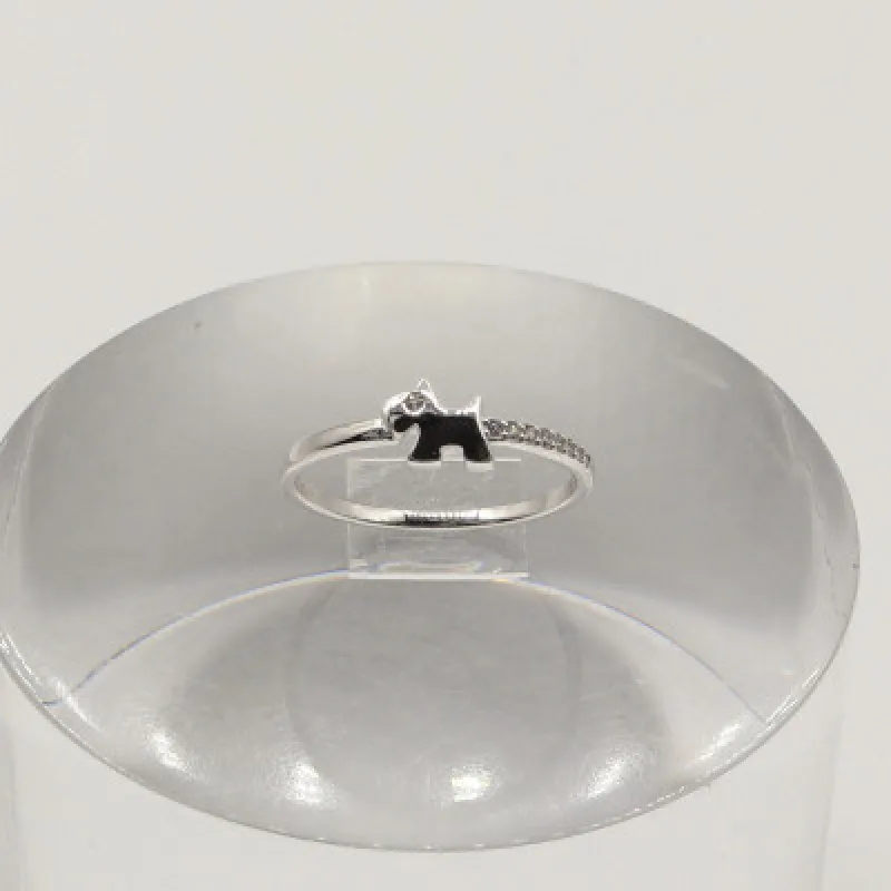 Strieborný prsteň s kameňom KA R3215, 56