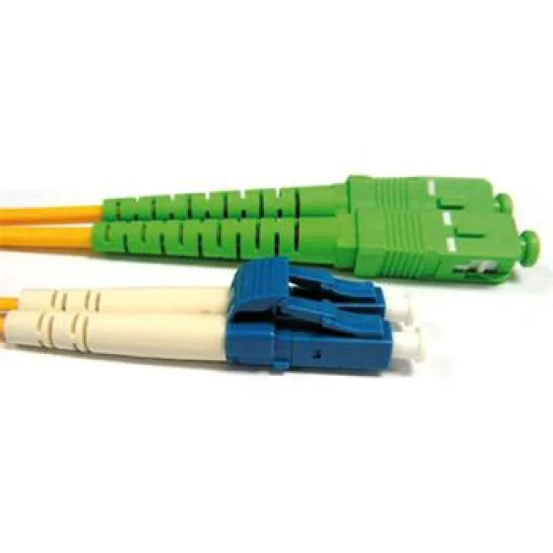 OEM Patchcord FO duplex LC-SC/APC 9/125um SM, 0,5m, OS2