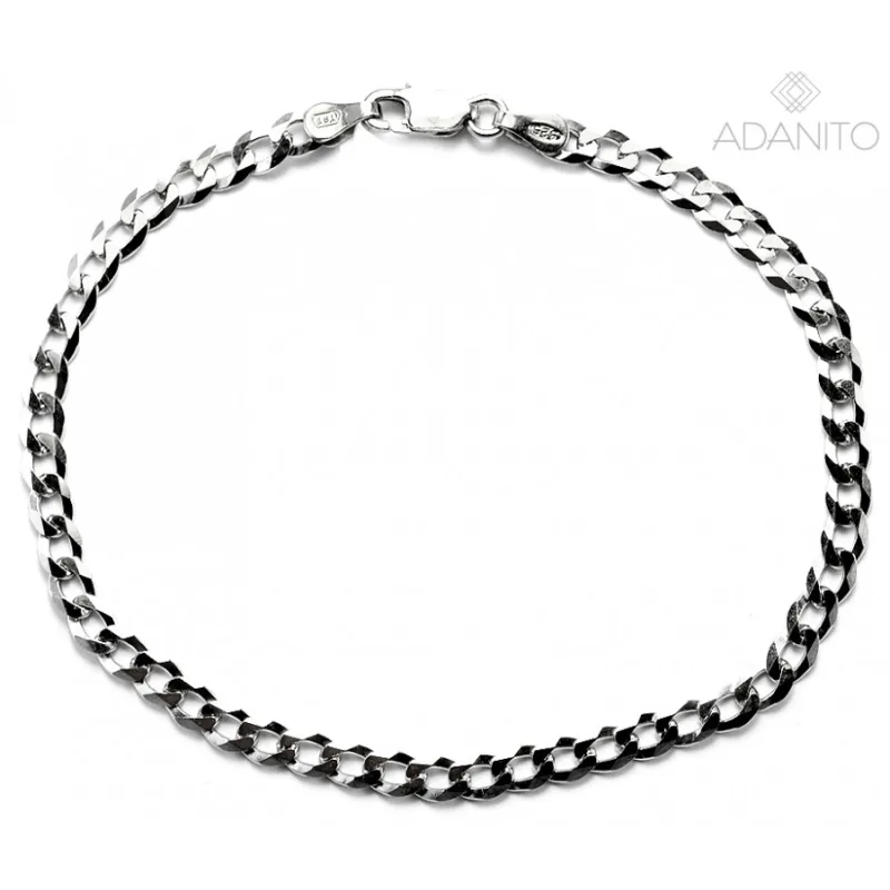 Strieborný náramok BENETO AGB463, 24 cm