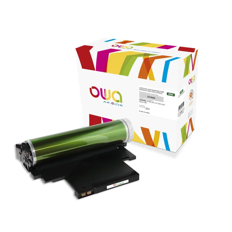 OWA Armor válec kompatibilní s Samsung CLTR406, 16000 (Bk) 4000 (Col)st, válec/drum K15798OW