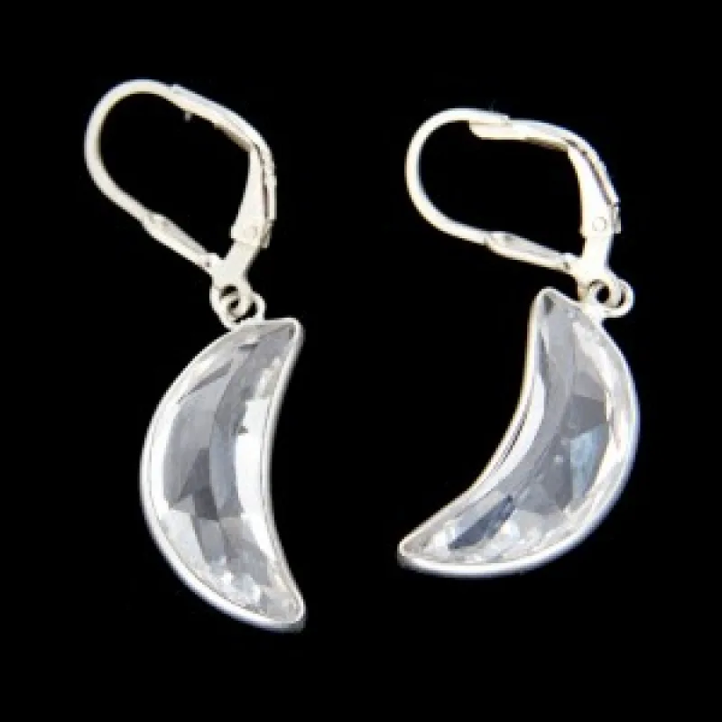 Strieborné náušnice s klasickým zapínaním KA E490