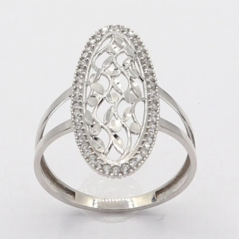 Zlatý prsteň so zirkónmi KA AZ3378W, 62, 2.40 g