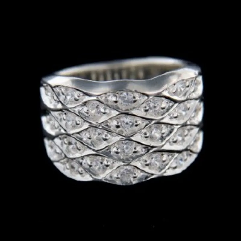 Strieborný prsteň s kameňom KA R241, 51