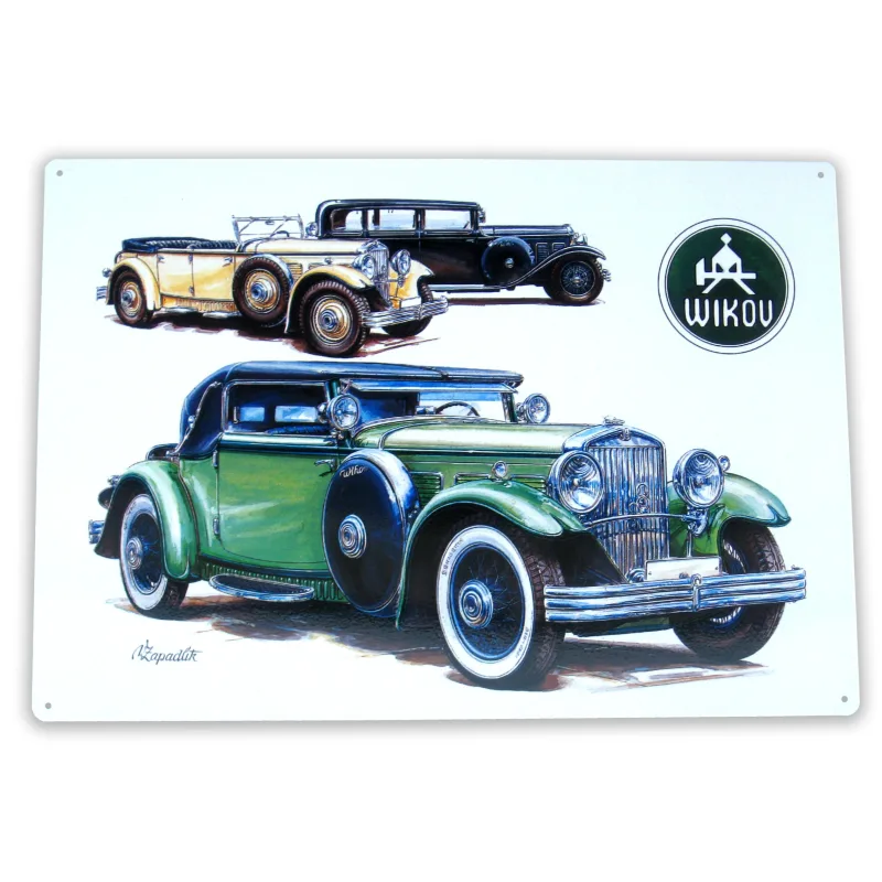 Plechová cedule Wikow, 400 x 280 mm