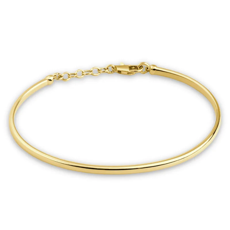 Moderný zlatý náramok Au 585/1000 MINET JMG0178WGB16, 17, 2.25 g