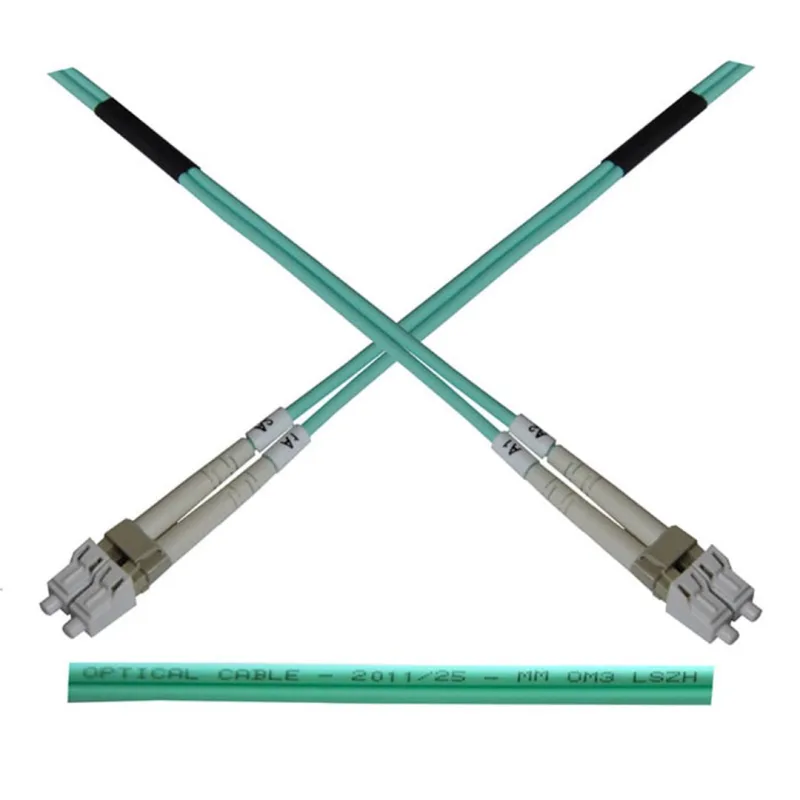 Optický patch kábel duplex LC-LC 50/ 125 MM 50m OM3