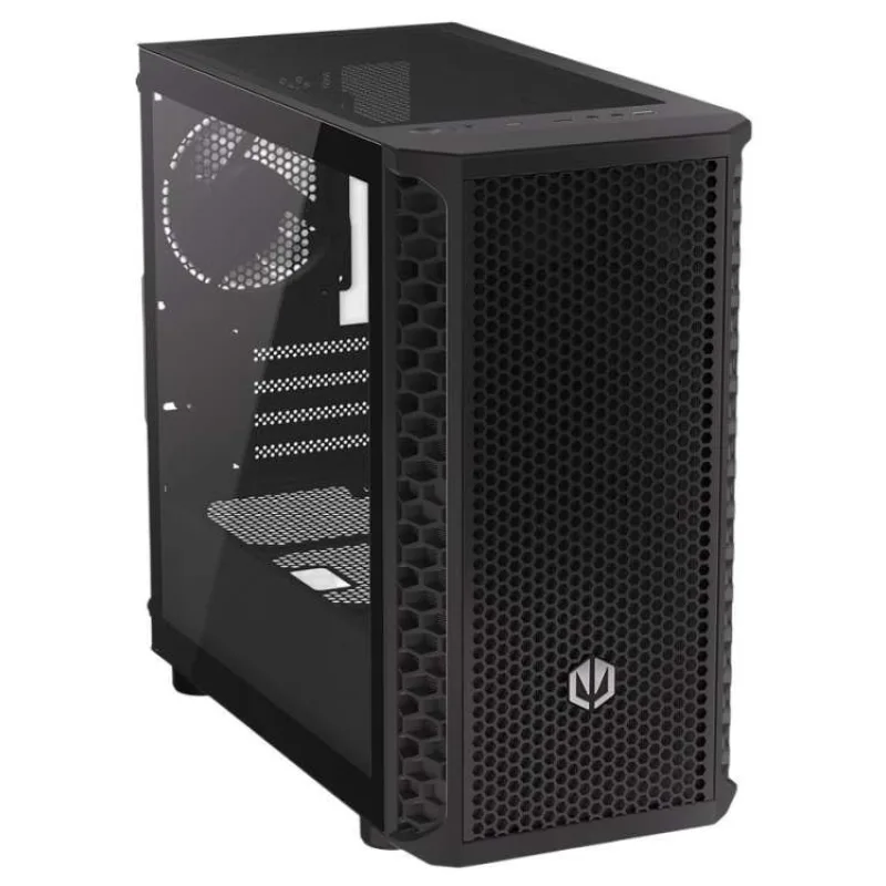Endorfy skříň Signum M30 Air / microATX / 3x120 mm fan / 2xUSB / USB-C / tvrzené sklo / černá (EY2A019)