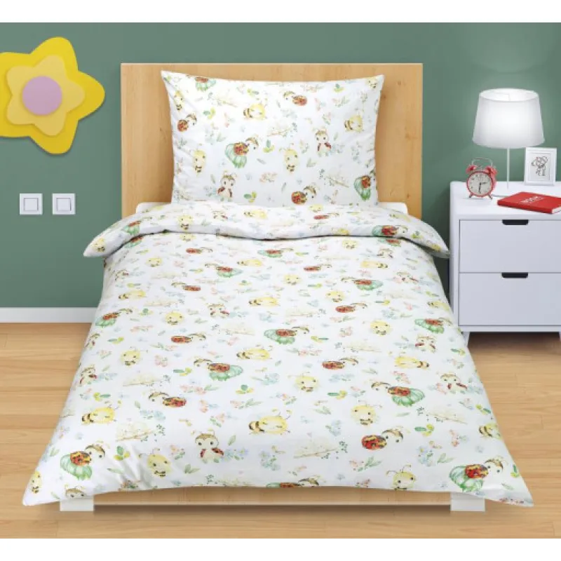 Bellatex Povlečení bavlna Junior, Beruška - 140x200, 70x90cm