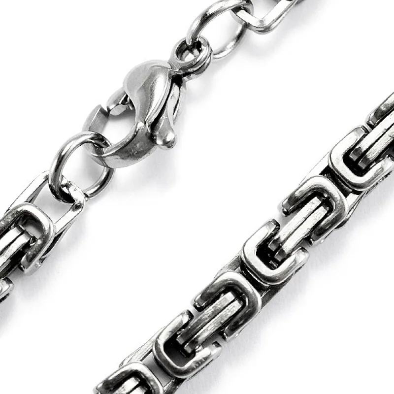 Náhrdelník z chirurgickej ocele ADANITO BK11547B, 50 cm