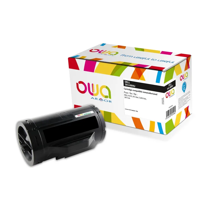 OWA Armor toner kompatibilní s DELL 593-BBRU, černá/black K18101OW