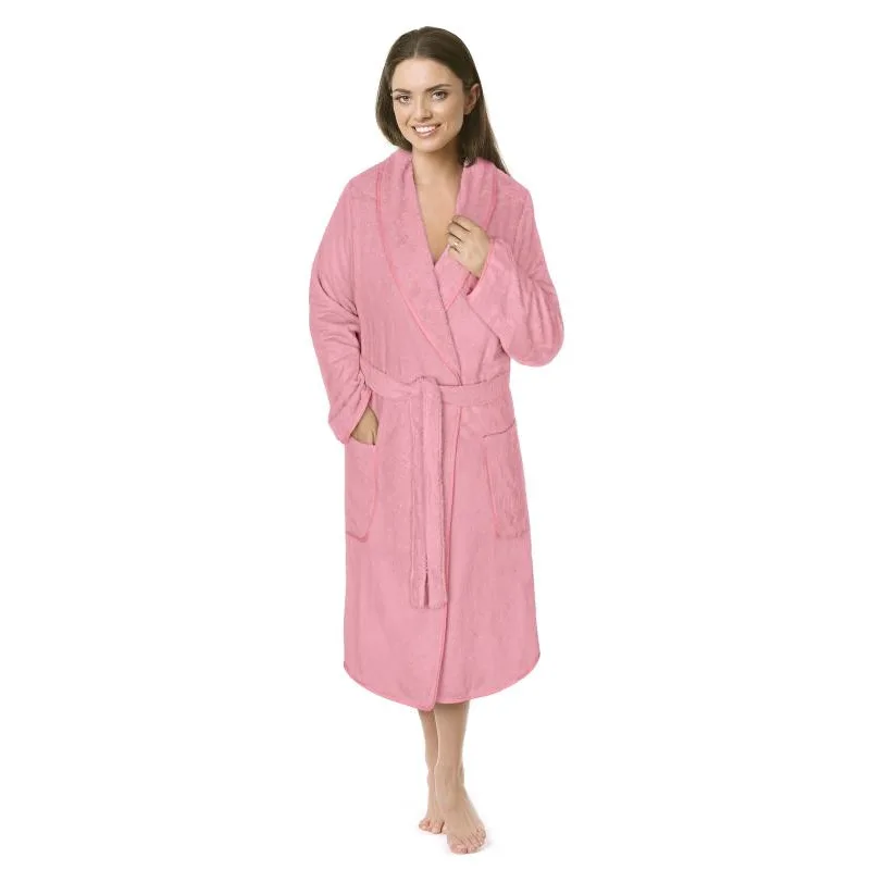 Bellatex dámský froté župan růžový - vel. XXXL