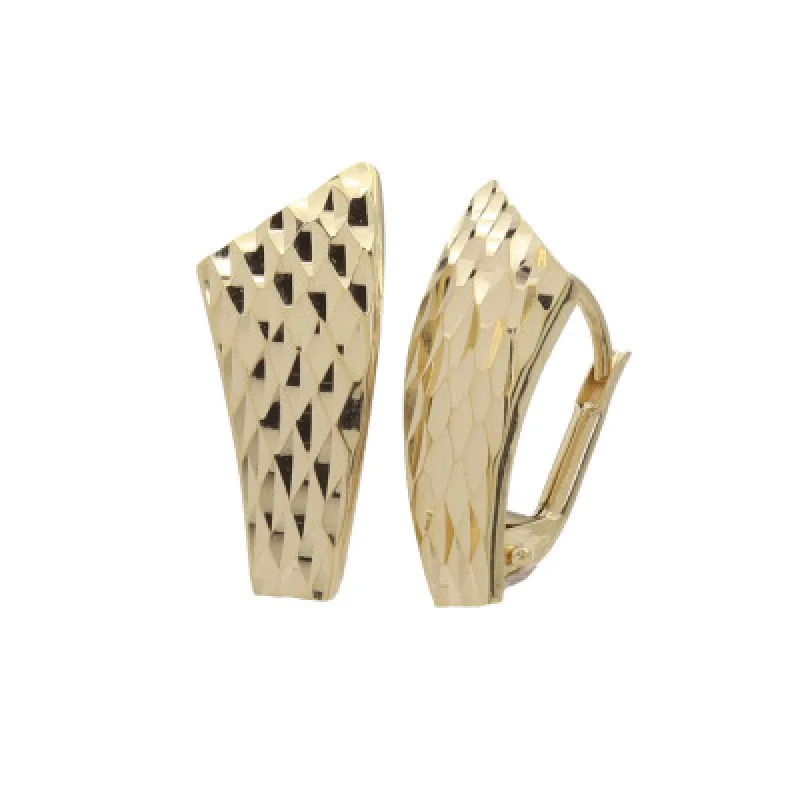 Zlaté náušnice na patent KA CTK047/4, 1.65 g, 1.65 g