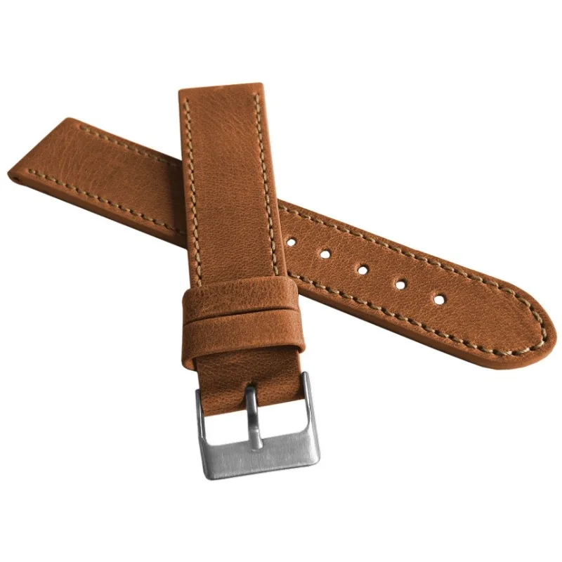 Kožený remienok na hodinky Sport Top Grain LAVVU LSAUE18