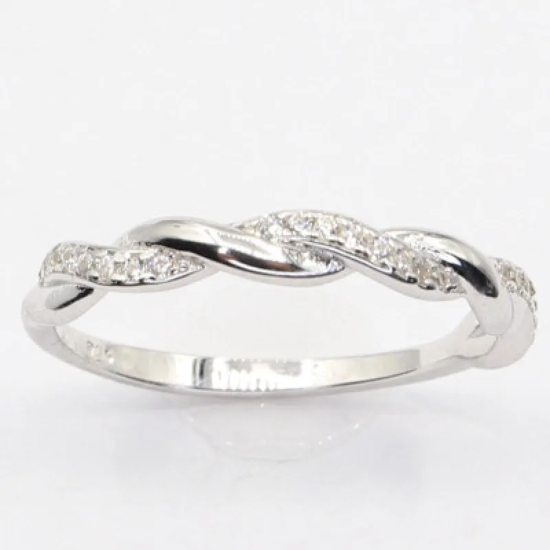 Strieborný prsteň KA R3306, 57