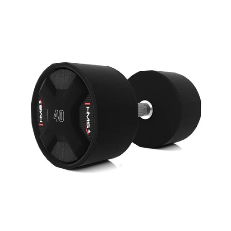 Polyuretanová jednoruční činka HMS HPC, 40 kg