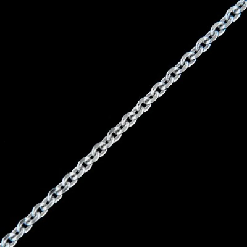 Strieborná retiazka KA EDGE50RH, 45 cm, 3.10 g