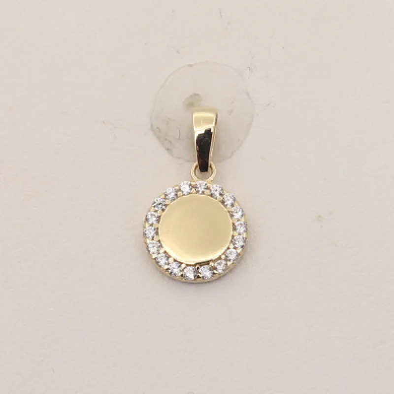 Zlatý prívesok so zirkónmi KA 2720LOT, 0.85 g, 0.85 g