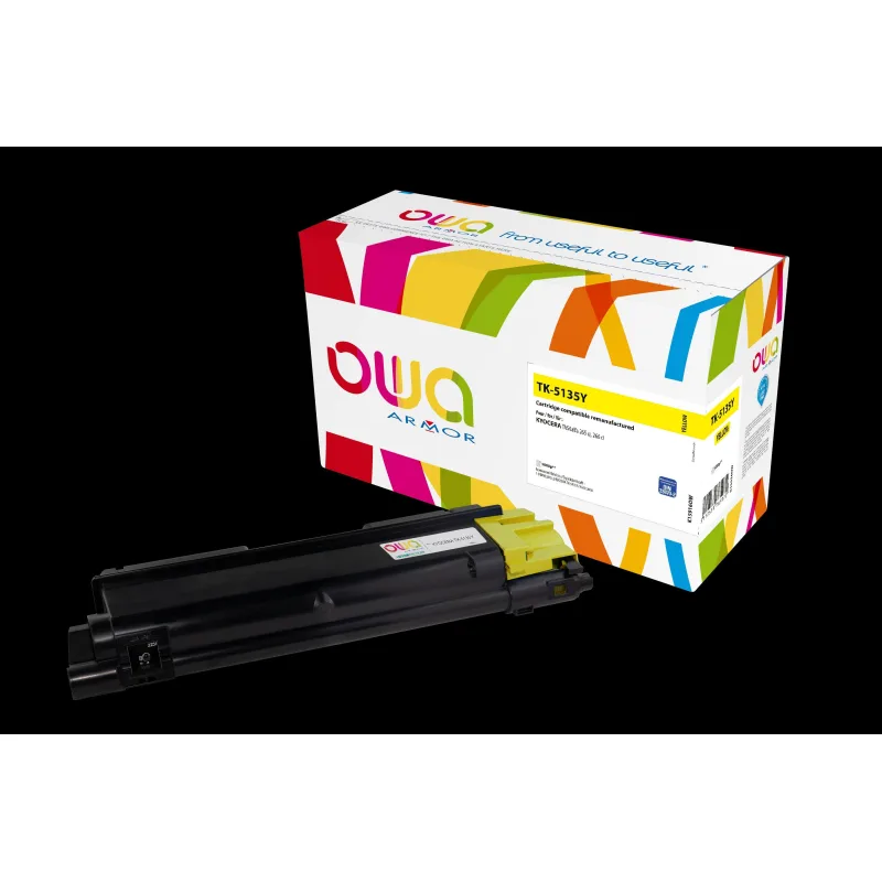 OWA Armor toner kompatibilní s Kyocera TK-5135Y, 5000st, žlutá/yellow K15916OW
