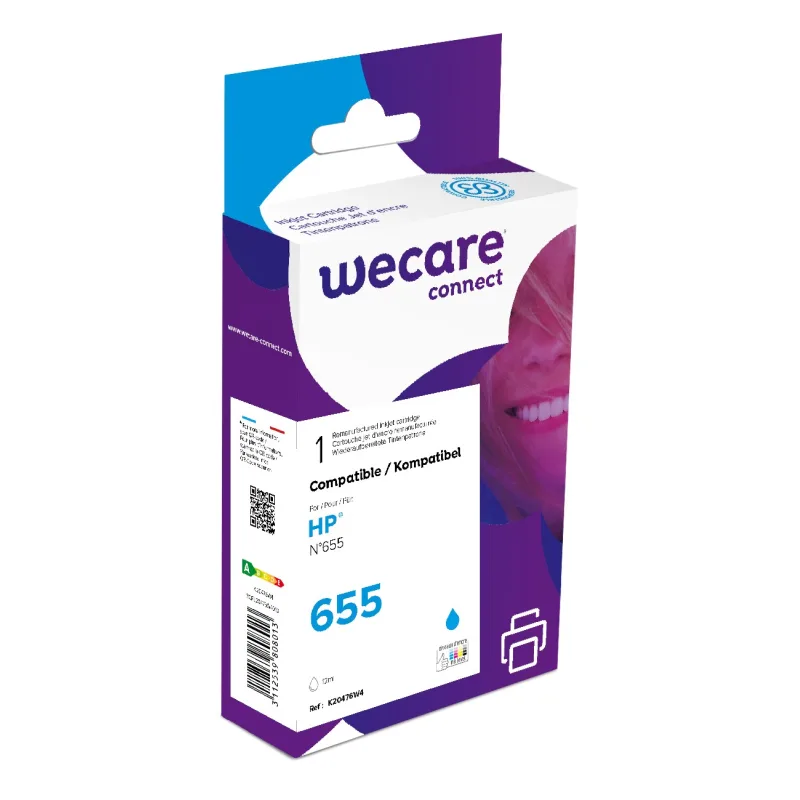 WECARE ARMOR ink kompatibilní s HP CZ110AE, modrá/cyan K20476W4