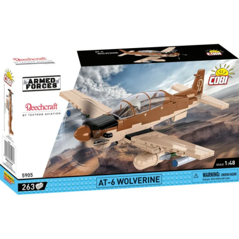 Cobi 5905 Armed Forces AT-6 Wolverine (Beechcraft), 1:48, 263 kostek