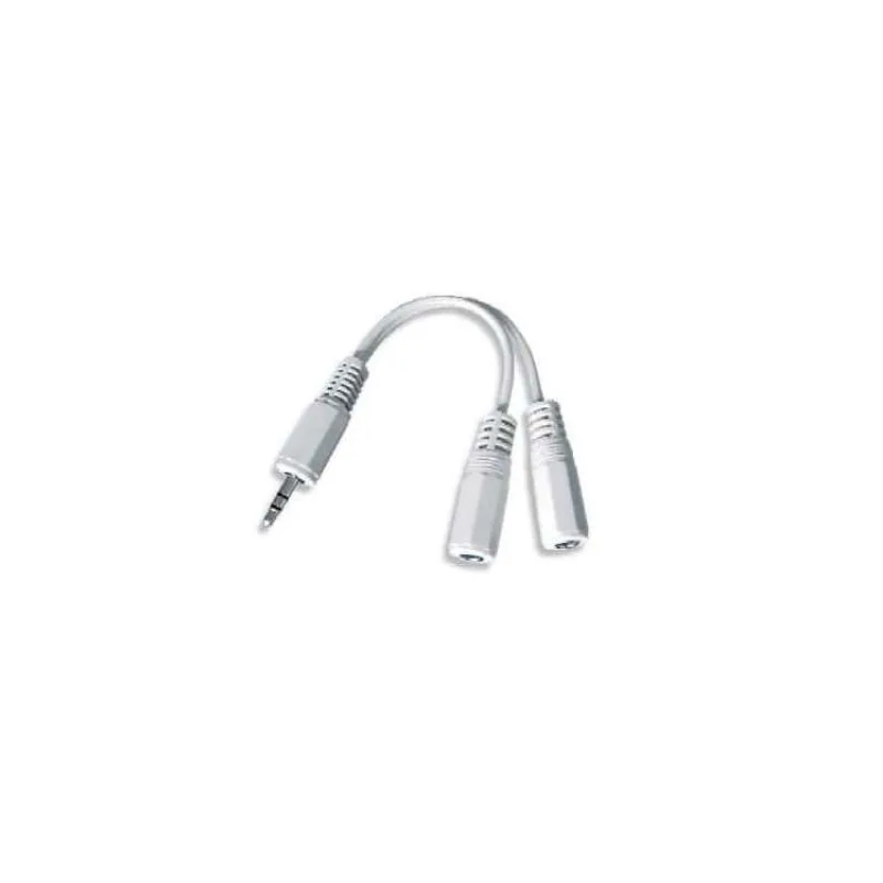 GEMBIRD Kabel rozdvojka jack 3,5mm na 2x3,5mm M/F, 10cm, audio (CCA-415W)