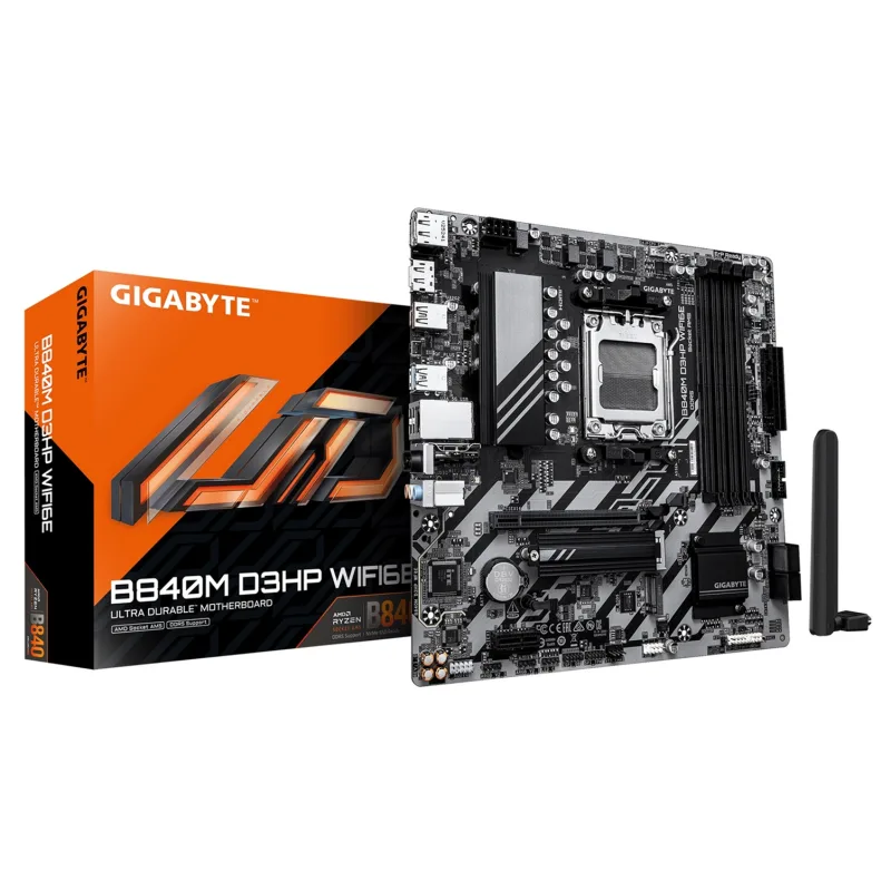 GIGABYTE B840M D3HP WIFI6E/AM5/mATX B840M D3HP WF6E