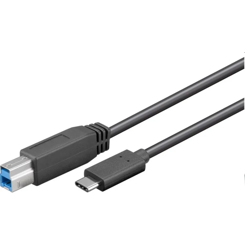 PremiumCord kábel USB 3.2 konektor C/male - USB 3.0 konektor B/male, 1m…