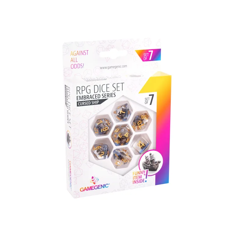 Gamegenic: Embraced Series - Cursed Ship - RPG Dice Set (7pcs)