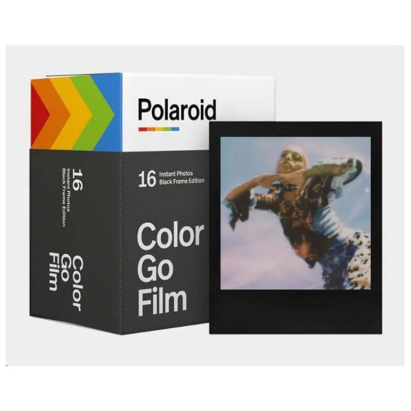 Polaroid Go Film Double Pack 16 photos - Black Frame (6211)