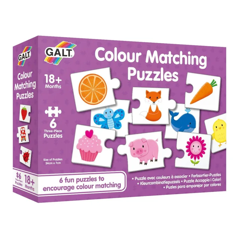Galt Puzzle – barvy co k sobě patří