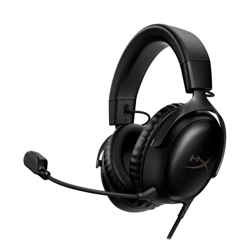 BAZAR - HyperX Cloud III BLK GAM HEADSET - Sluchátka k PC - Poškozený…